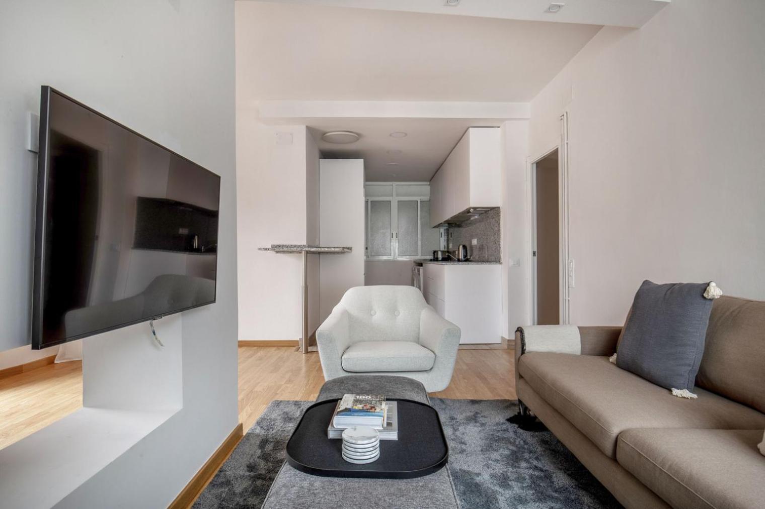 Blueground Les Corts Balcony Nr Camp Nou Bcn-82 Apartment